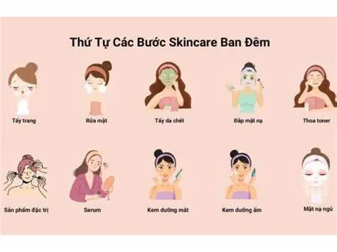 Quy trình Skincare buổi tối đúng cách - "Khoảnh khắc vàng" phục hồi và tái tạo